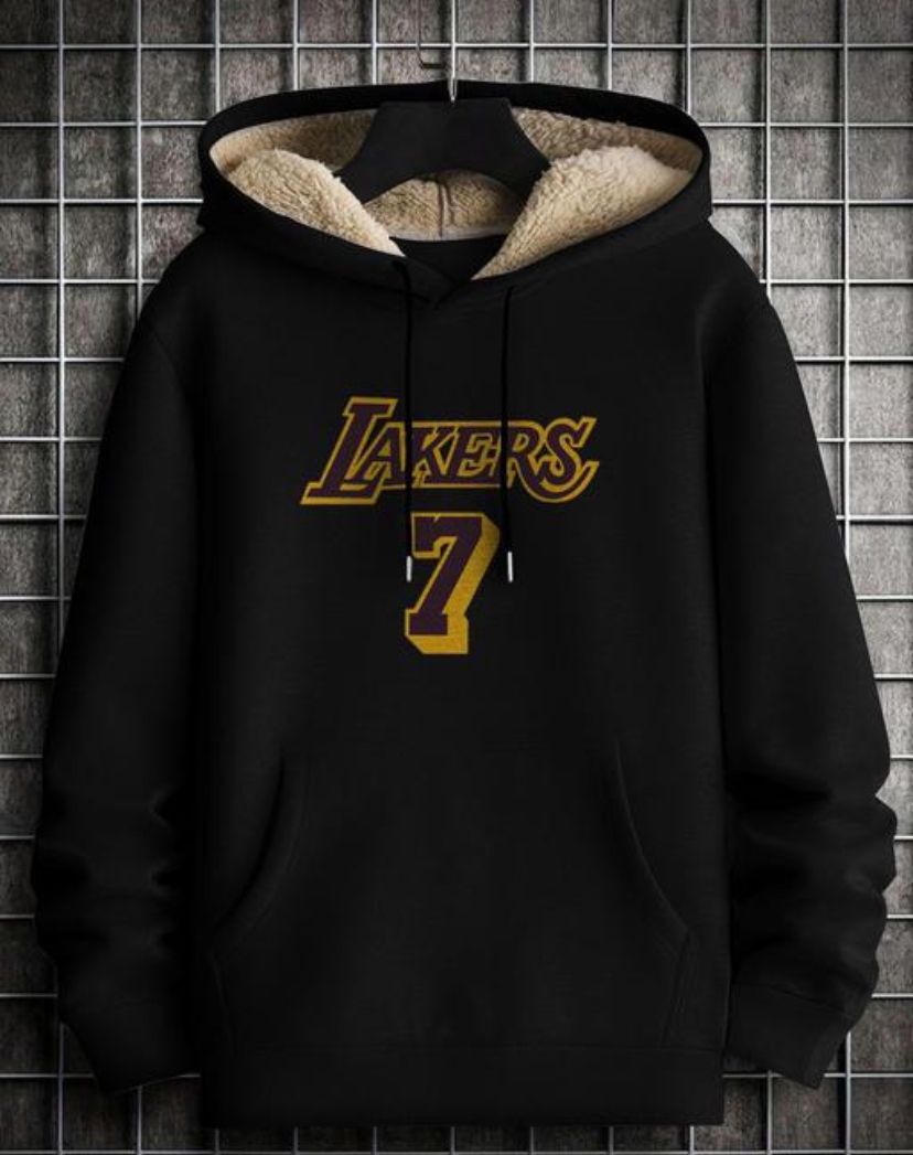 Stylish Printed Fur Hoddie for Men | Winter Wear