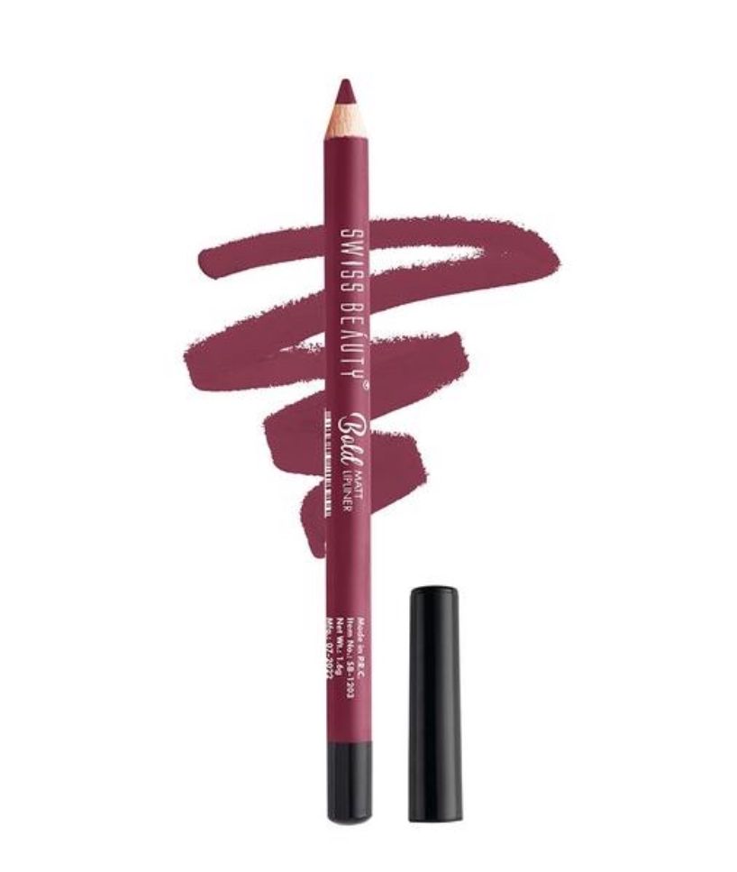 Swiss Beauty Bold Matt Lip Liner Pencil
