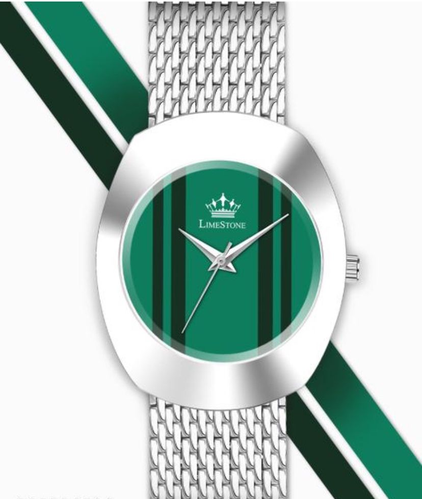 LIMESTONE IZIPIZI Luxury Stainless Stell Mesh Chain Unusual Design Trending Quartz Analog Watch For Men RADD006