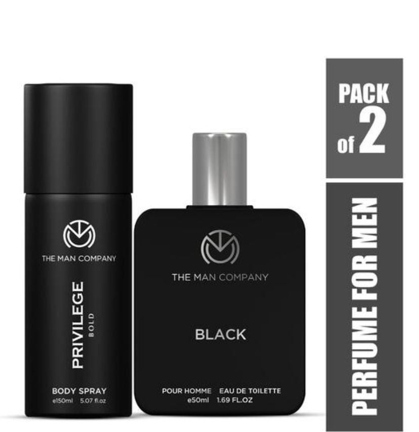 Black Perfume 50ml & Bold deo for Men 150ml
