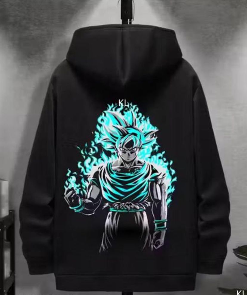 Mens Hoodie Trendy Print