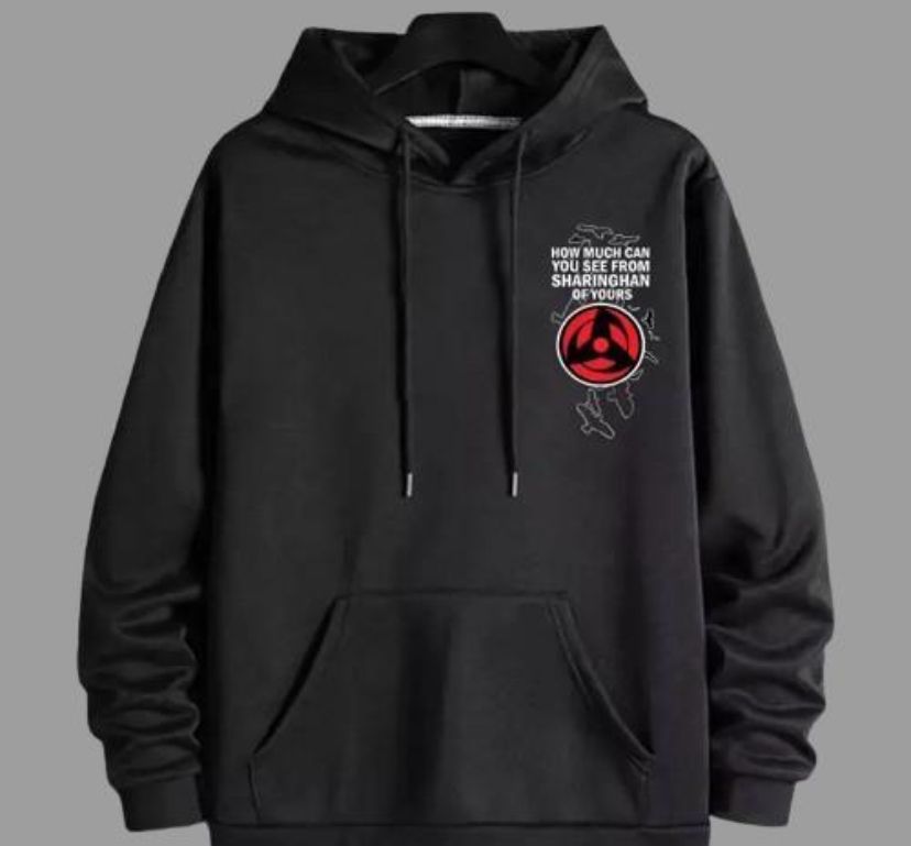 Mens Hoodie Anime Print