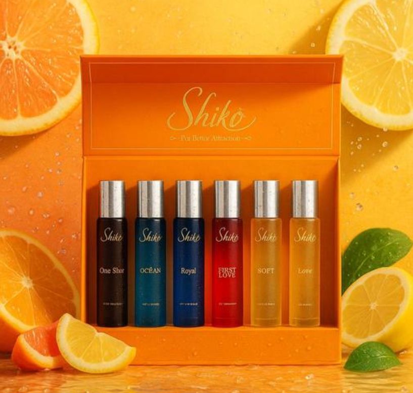 Shikhi Long Lasting Perfume, Unisex Perfume 60ml (Pack of 6)