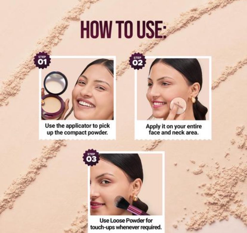 Hilary Rhoda The Setting Duo Compact & Loose Powder 2 in 1 Compact & Loose Powder Matte Finish