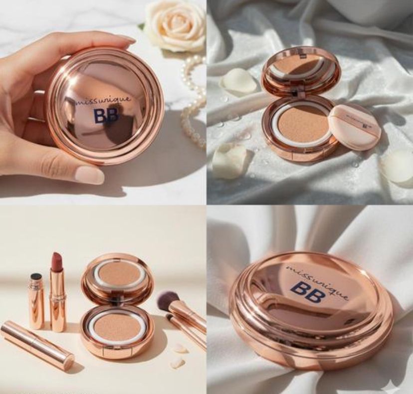 Miss Unique Compact Powder Ultra fine Texture Pack of 1