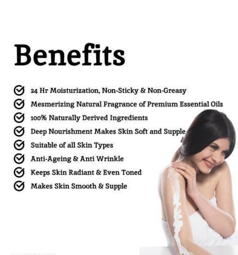 Body Lotion set of 3 (100 ml each)