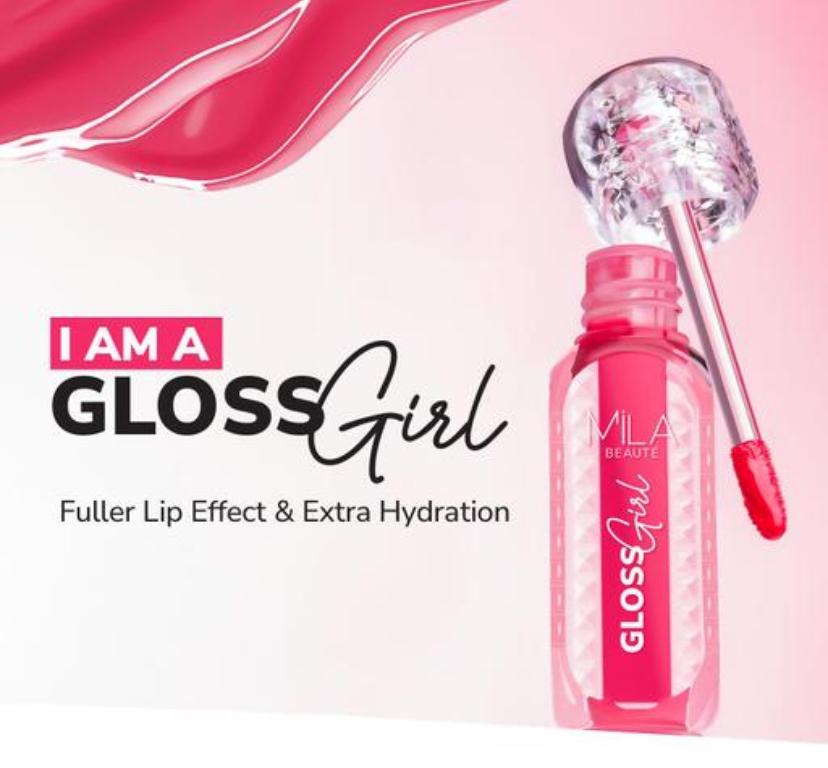 MILA BEAUTY Gloss Girl Lip Gloss 2.8ml