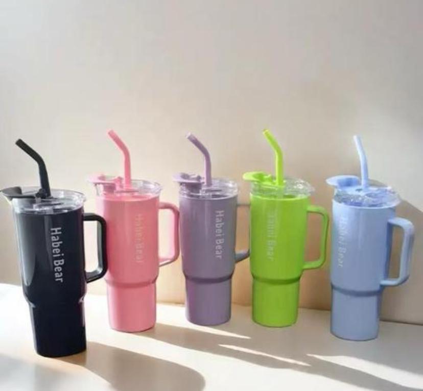 SPARNUX 3-Piece Water Bottle & Tumble Set-40oz,30oz,20oz | Leakproof, BPA-Free, Insulated Travel Bottles with Handle & Straw | Ideal for Sports, School, Work & Outdoor Use