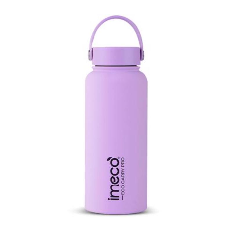 IMECO ECO CARRY PRO stainless Steel | Water Bottel - Matte Finish | 1 L