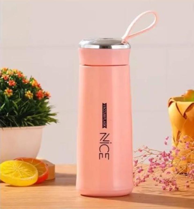 NICE Vacuum Flask | Premium Stainless Steel Insulated Water Bottle | Hot & Cold Thermos Bottel | 400ml