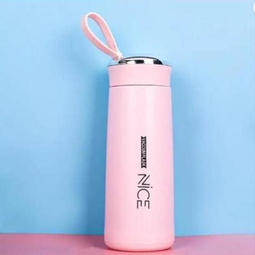 NICE Vacuum Flask | Premium Stainless Steel Insulated Water Bottle | Hot & Cold Thermos Bottel | 400ml