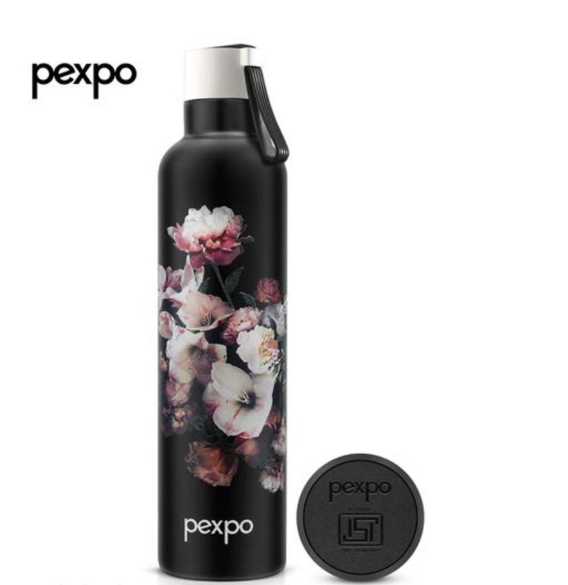 Pexpo Oslo Hot & Cold Stainless steEL bottle | Thermosteel Flask | Vaccum Insulated | ISI Certified | 750ml