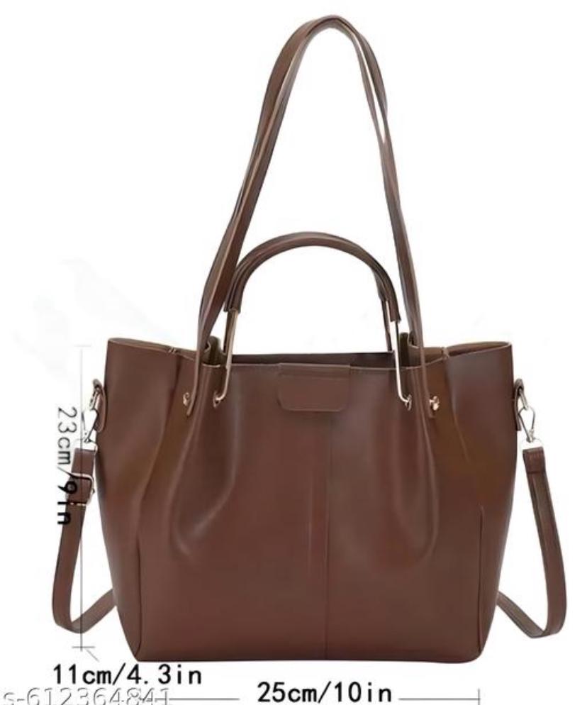 Black Premium Handbag Luxury Feel for Women