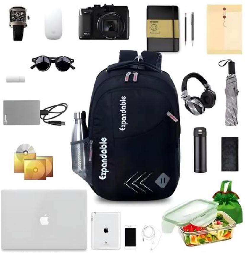 35 L Casual Waterproof Laptop Bag | Backpack for Men Women | Office, College , School Teens & Students