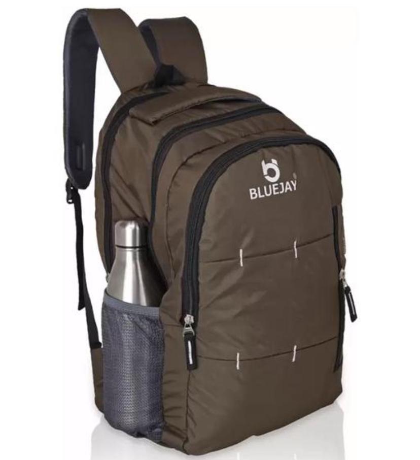 Bluejay Unisex School Bag | College Bag & Girls with Small Pockets & Laptop Compartment