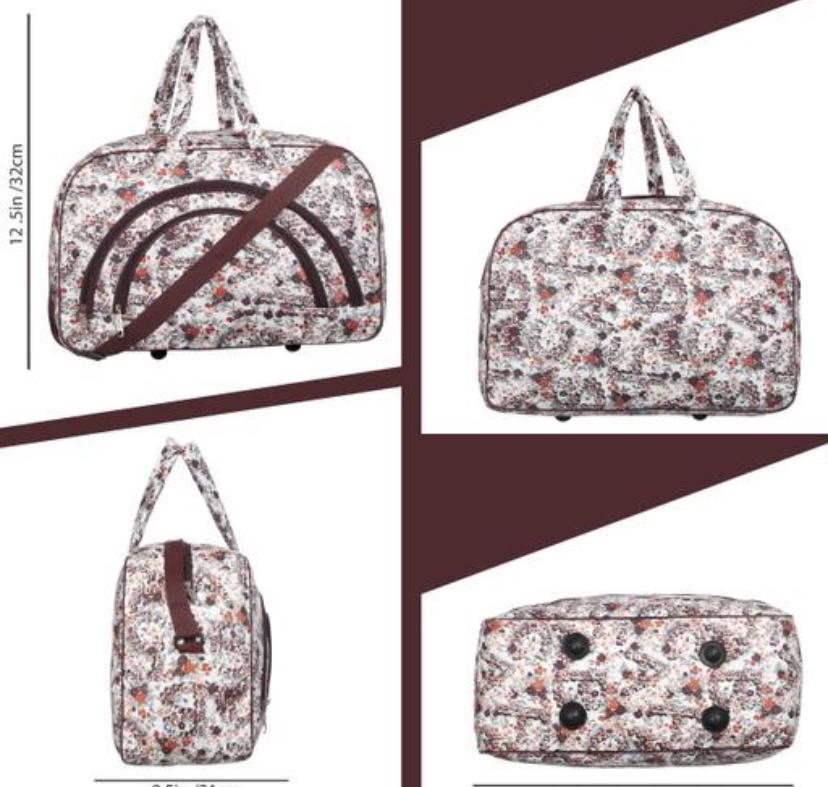 Compact Travel Luggage Bag for Women