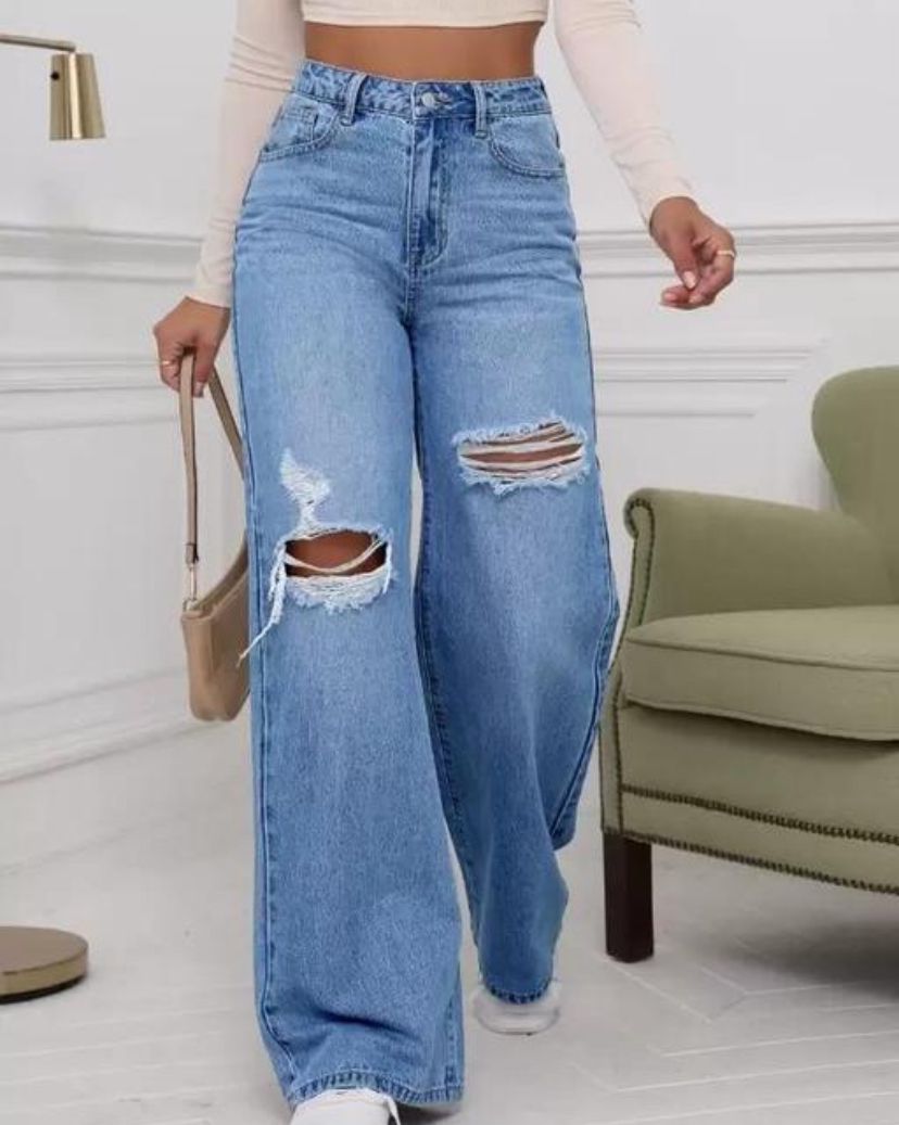 Trendy Damage jeans for women