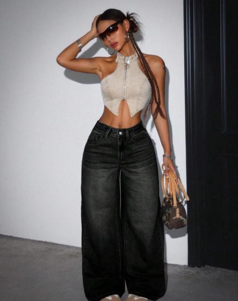 Whisker wide leg for womens