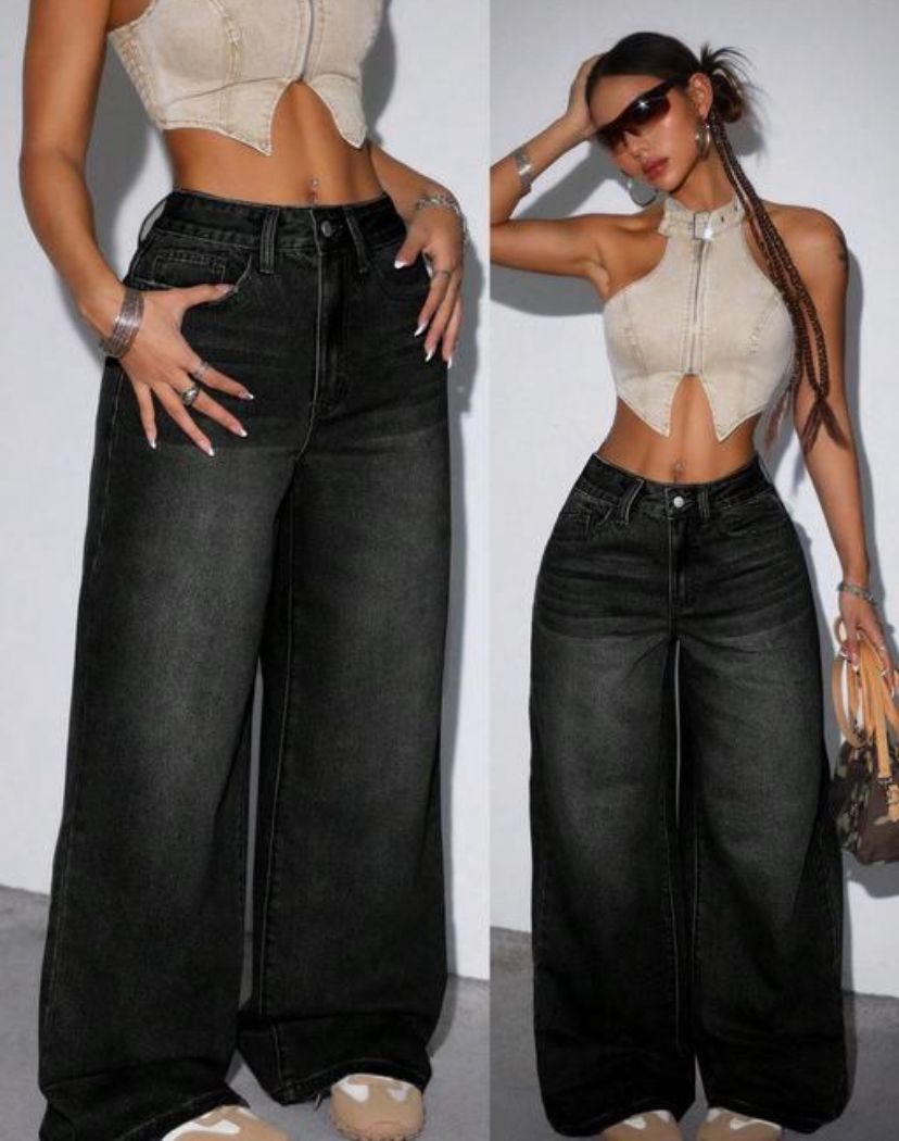 Whisker wide leg for womens