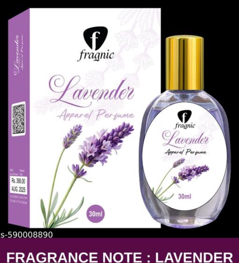 Fragnic Lavender 30ml Luxury Limited Stoke Spray Perfume For Men & Women