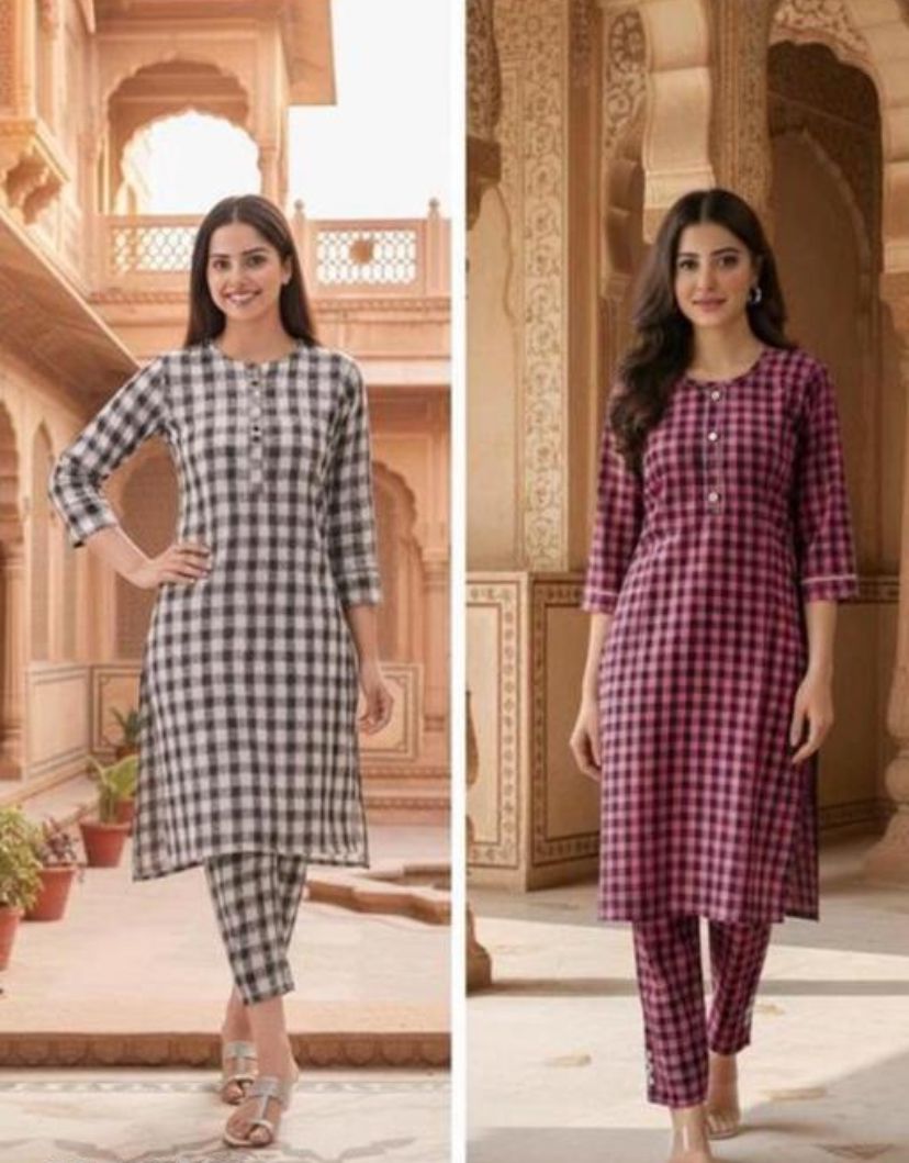 Woolen Combo Kurta And Pant for winter season