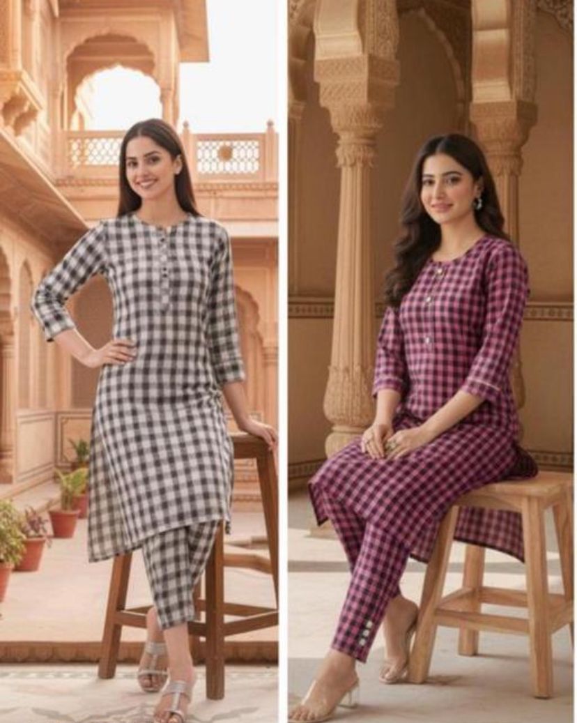 Woolen Combo Kurta And Pant for winter season