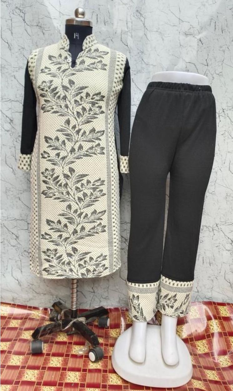 Stylish woolen kurti for Women trendy fashionable