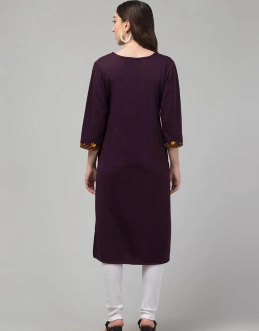 Woolen Kurti for Women trendy fashionable