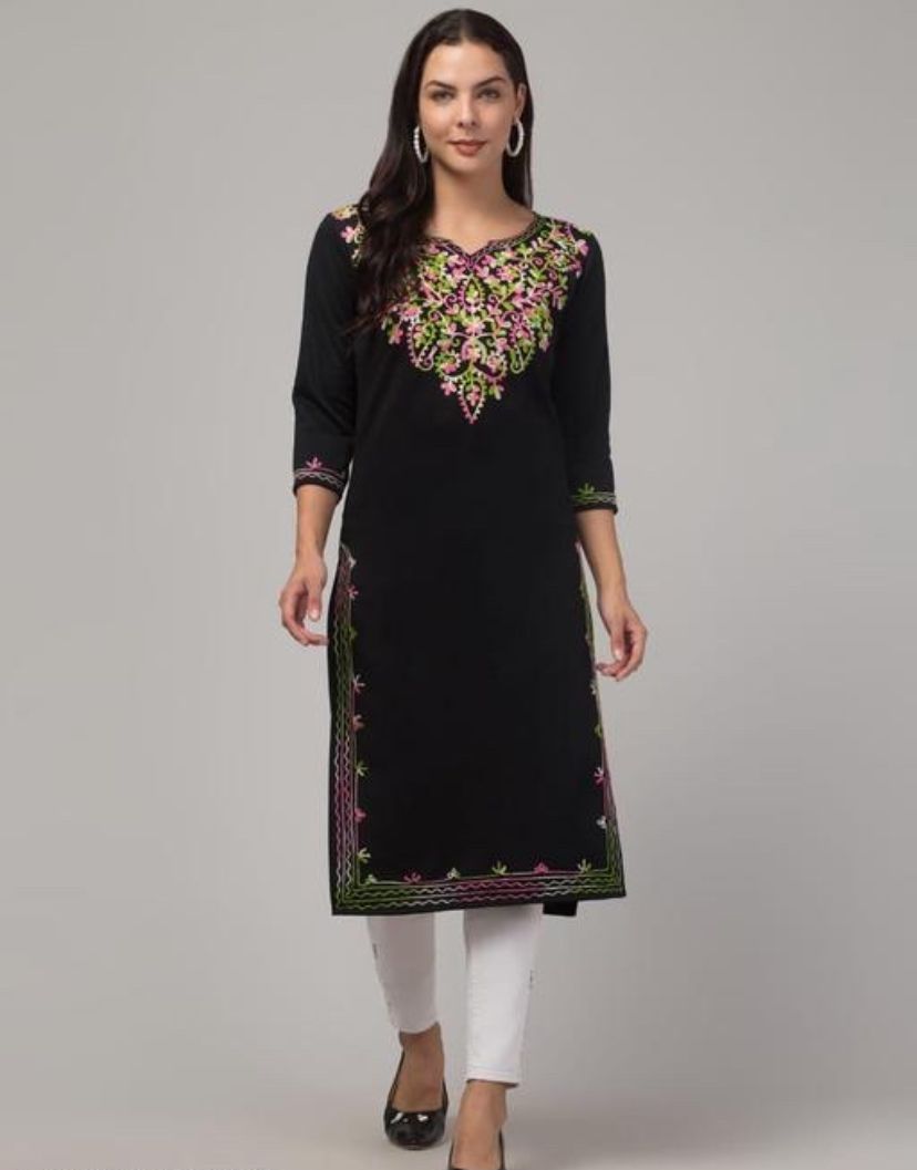 Winter kurti | Woolen kurti | kashmiri Kuri