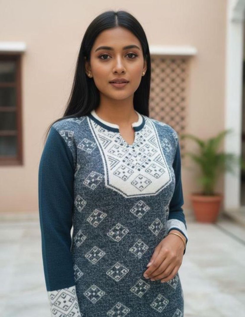 Stylish Winter Woolen Kurti for Girls | Ladies | women