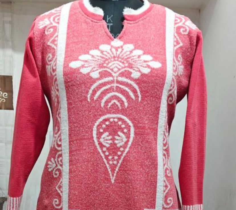 Stylish Winter Woolen Kurti for Women fasionable trendy