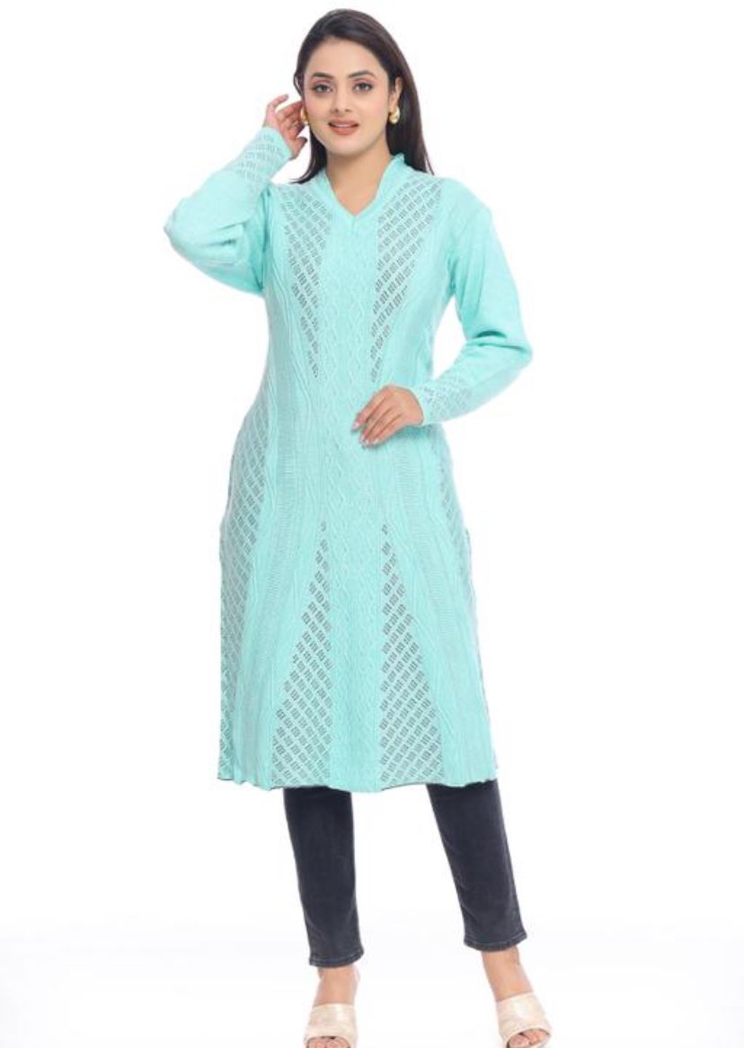 Woolen Kurti for women fasionable trendy