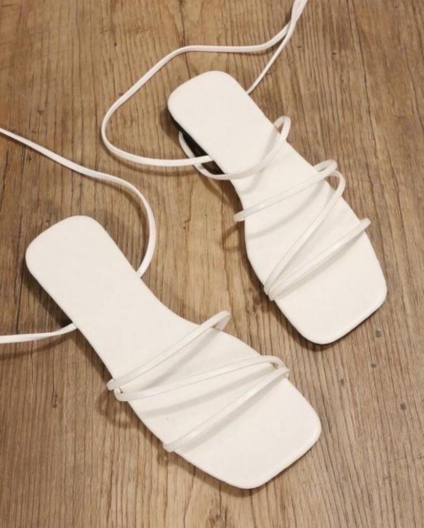 Lace-up Tie-up Summer Flat Sandals for Women