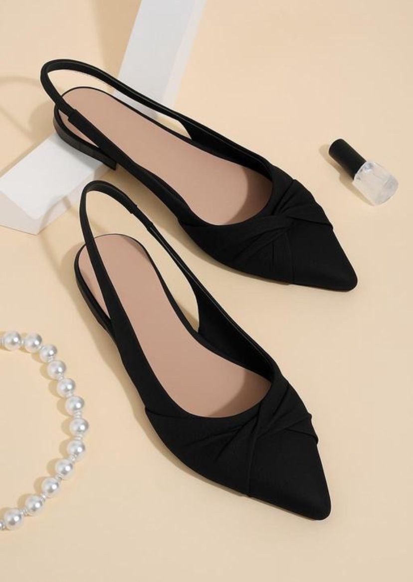 Elite Women Flats Black