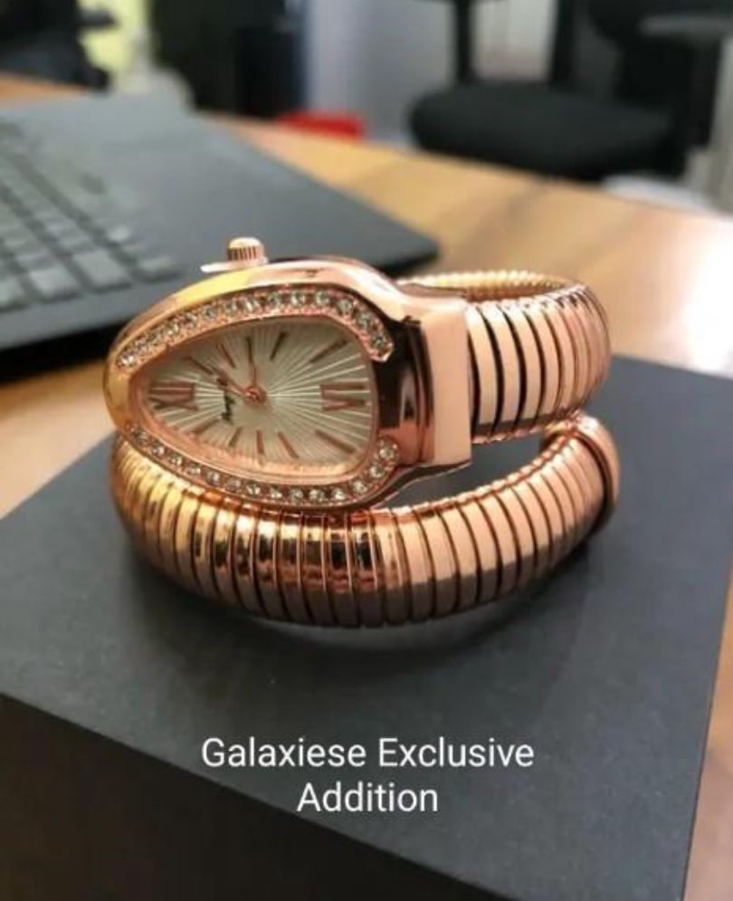 Snake Shape Bangle Watch