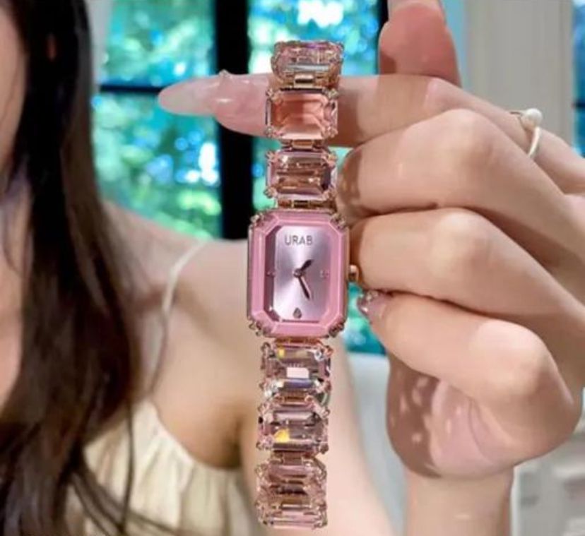 Pink Quartz Watch