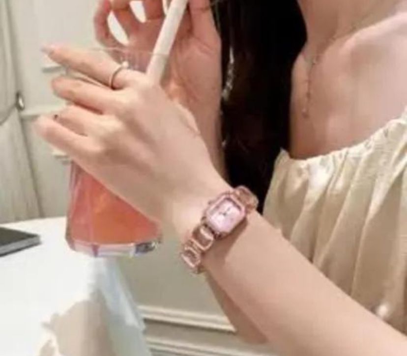 Pink Quartz Watch
