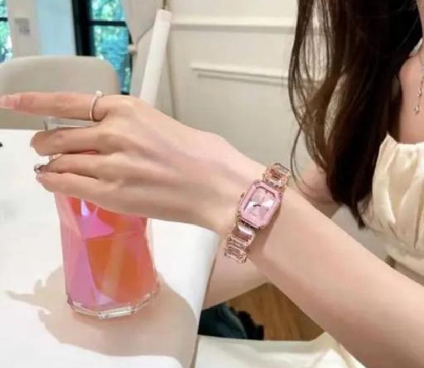 Pink Quartz Watch