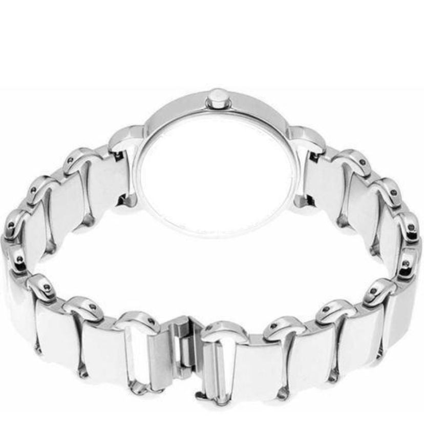 Women Silver Metal Casual Watch